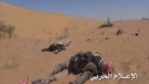 قتلى وجرحى من المرتزقة السودانيين شمال صحراء ميدي